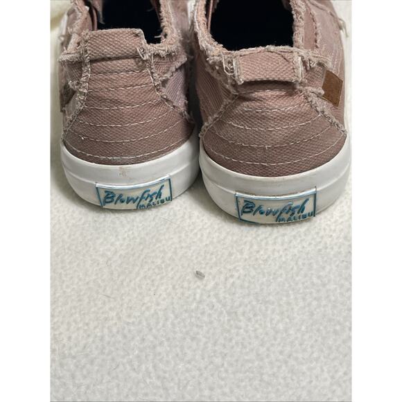 Blowfish Malibu Dusty Rose Slip-on Canvas Sneakers Size 8 - Picture 5 of 6